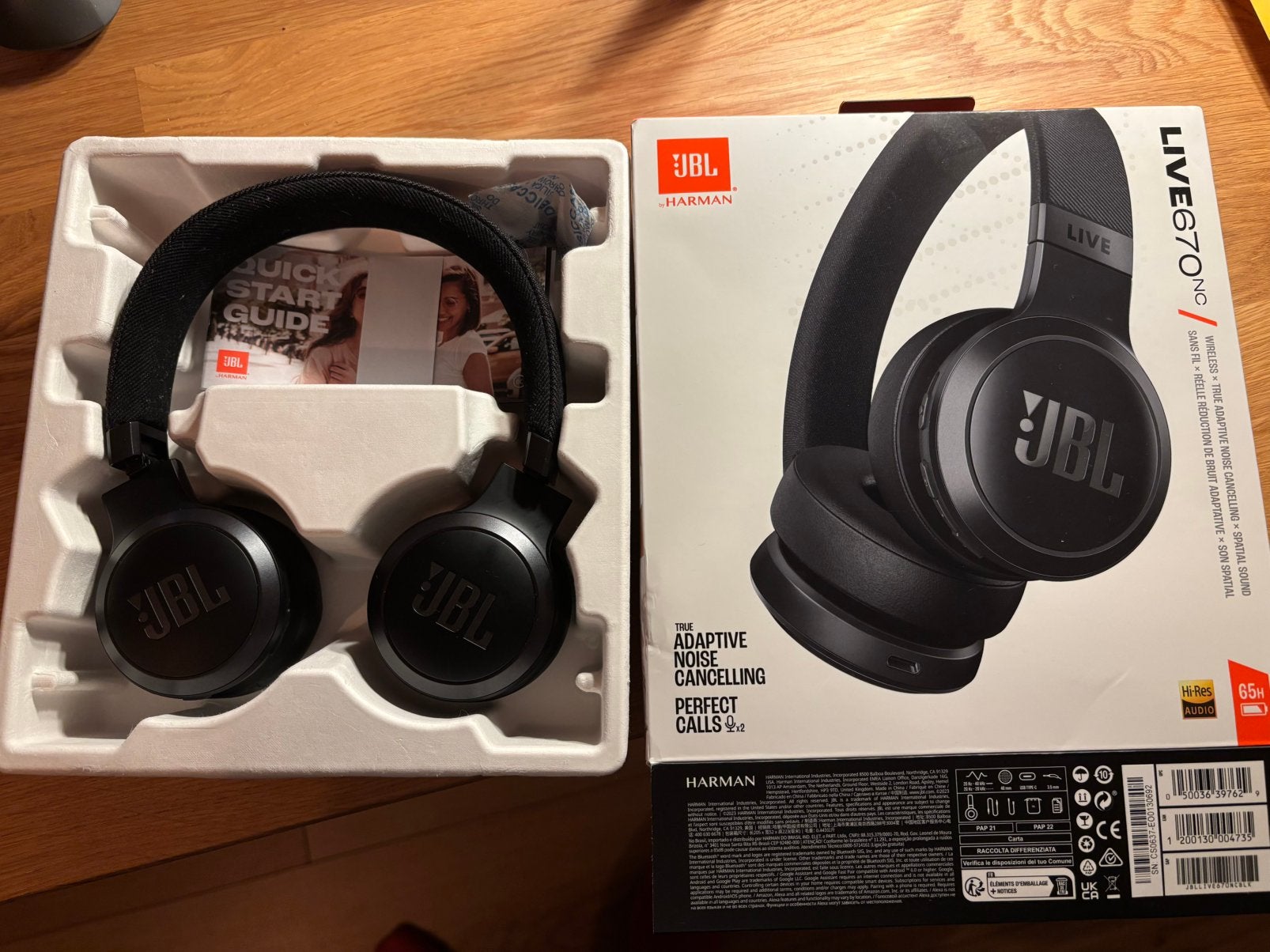 JBL Live670 nc, Ophalen of Verzenden, Zo goed als nieuw, Overige merken