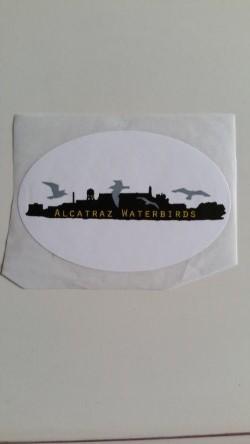 Sticker Alcatraz Waterbirds, Verzamelen, Ophalen of Verzenden, Nieuw, Overige typen