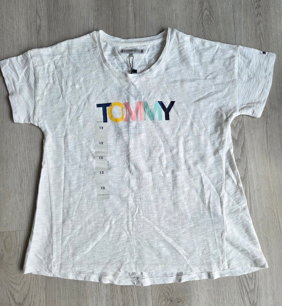 Tommy hilfiger meisjes T-shirt maat 152, Kinderen en Baby's, Kinderkleding | Maat 152, Meisje, Nieuw, Ophalen of Verzenden, Tommy Hilfiger