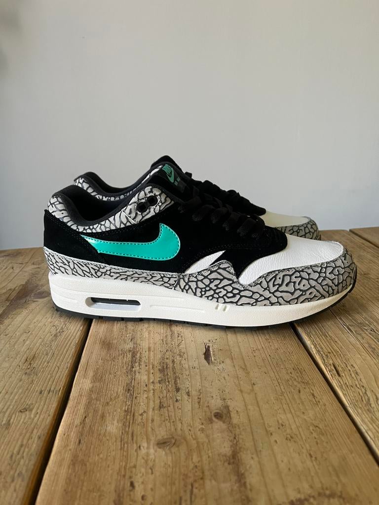Nike Air Max 1 Atmos Elephant maat 47,5, Kleding | Heren, Ophalen of Verzenden, Nieuw, Overige kleuren, Sneakers of Gympen
