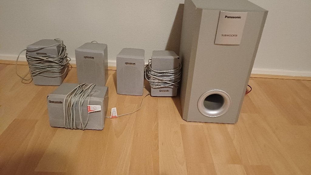 Panasonic Home Theater Sound System, Ophalen, Gebruikt, Panasonic, 70 watt of meer