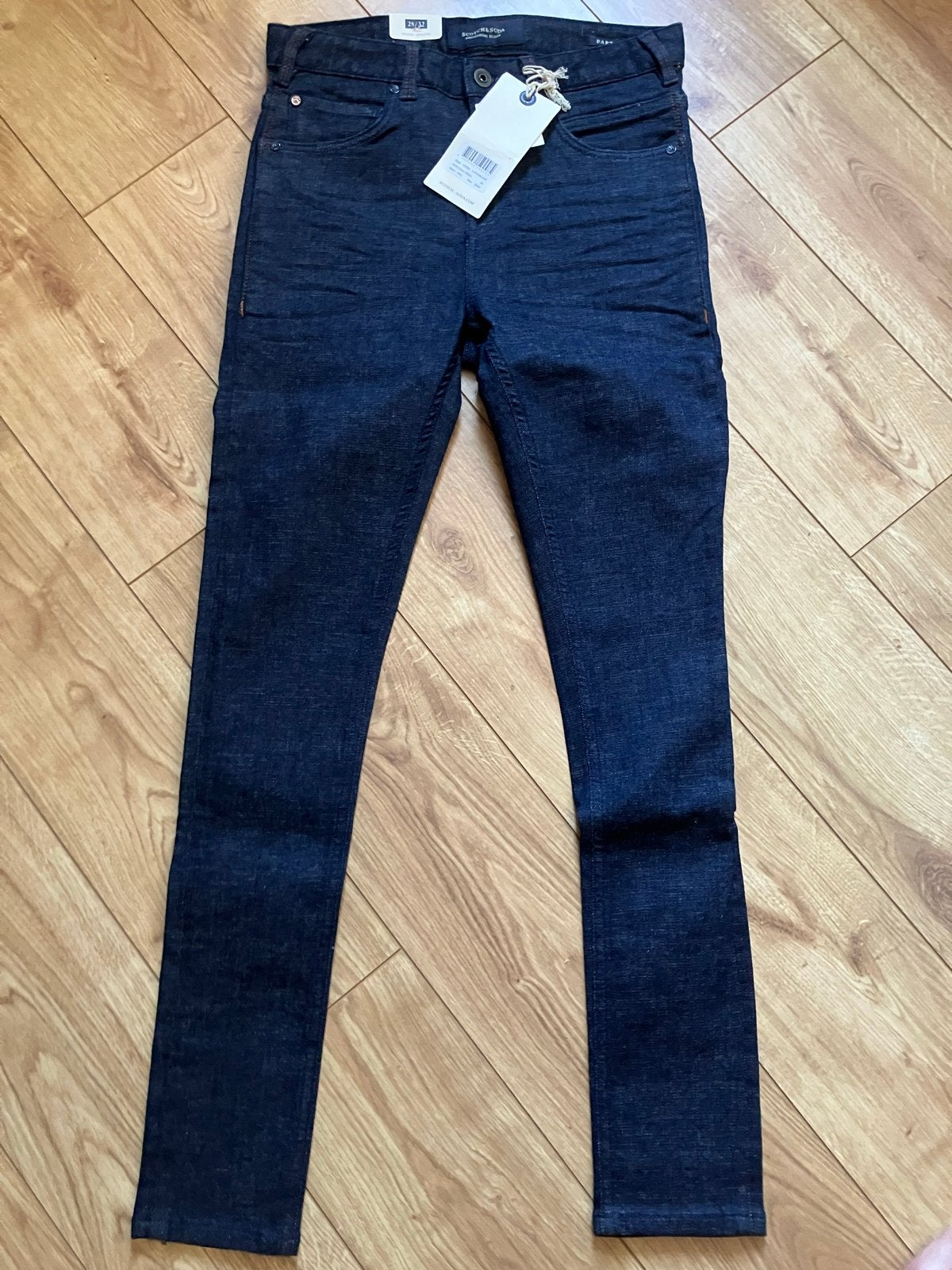 Nieuwe Scotch & Soda Dart Jeans W28/L32 - Donkerblauw, Ophalen of Verzenden, Nieuw, Blauw, Lang