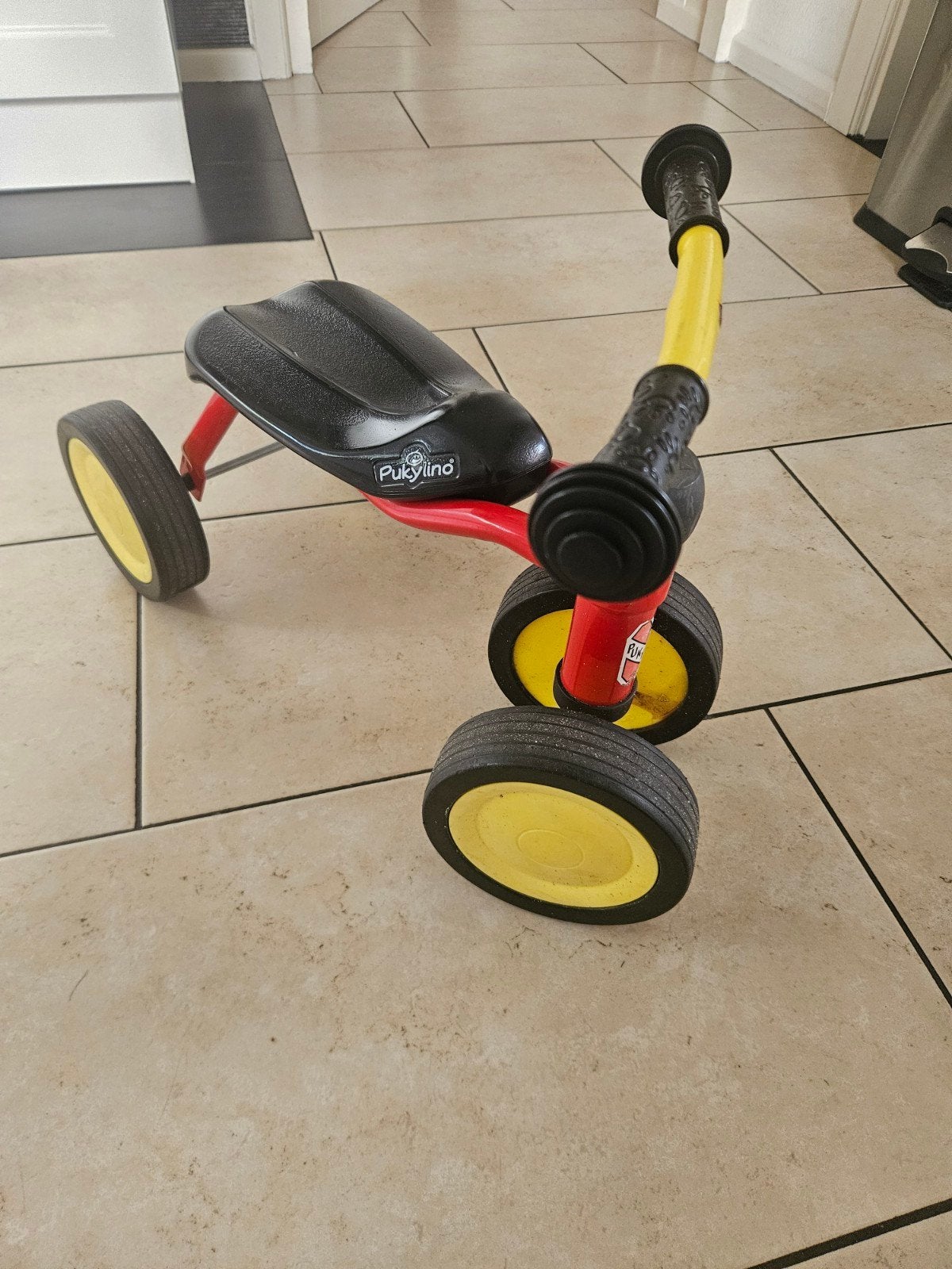 Puky Pukylino loopfiets - Rood/Geel, Ophalen, Gebruikt, Loopfiets