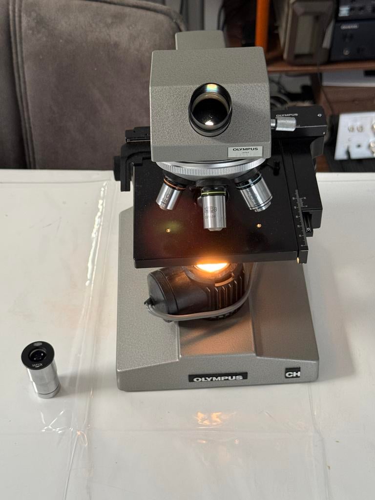 Olympus CHC Biologische Microscoop - Gebruikt, Audio, Tv en Foto, Optische apparatuur | Microscopen, 400x tot 1000x, Gebruikt