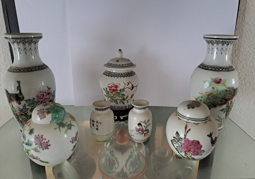 Chinees setje alle horen bij elkaar 1 koop, Ophalen of Verzenden