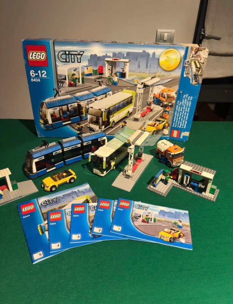 Lego City 8404 openbaar vervoer, Ophalen of Verzenden, Gebruikt, Complete set, Lego
