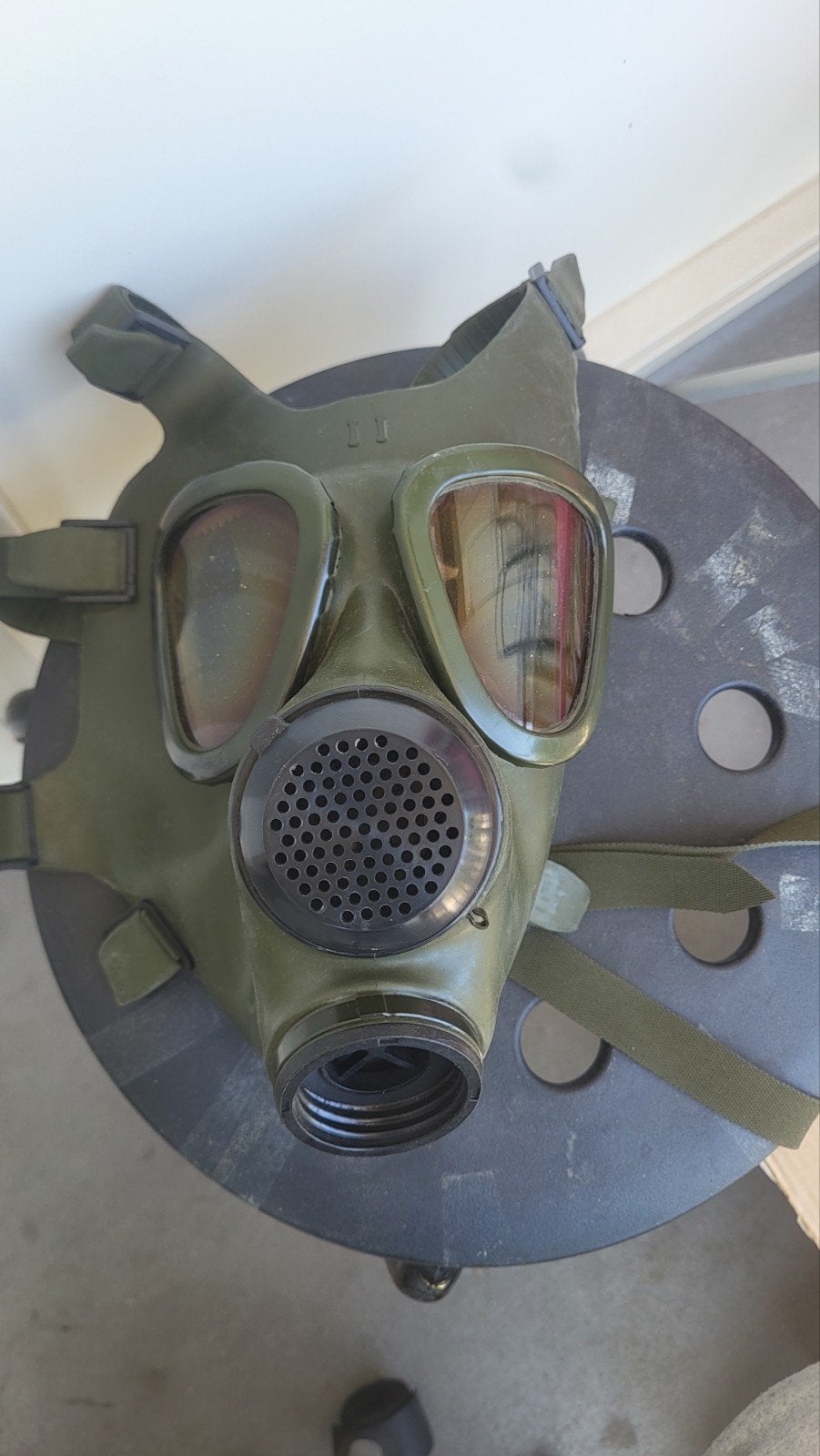 Romanian Gasmask M74, Ophalen of Verzenden, Landmacht, Overige gebieden, Overige typen
