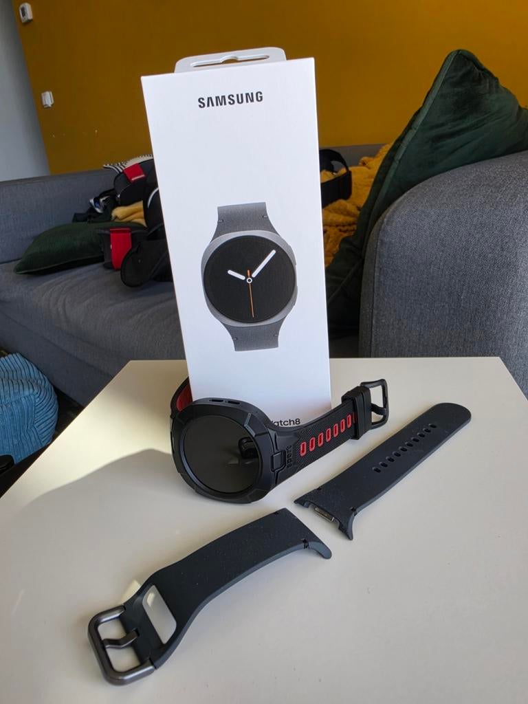 Samsung Galaxy Watch 8 40mm LTE GPS Smartwatch, Sieraden, Tassen en Uiterlijk, Smartwatches, GPS, Zwart, Ophalen of Verzenden