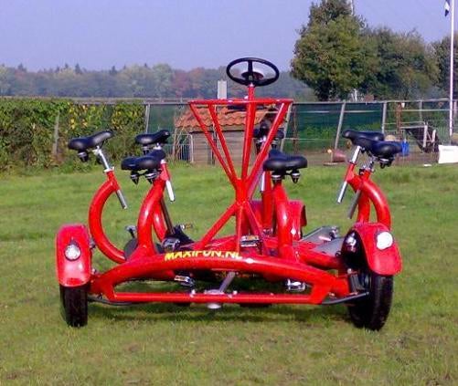 ‼️ Vergaderfiets - Kletsfiets 7 pers te huur bij MaxiFun‼️, Ophalen, Zo goed als nieuw, Overige