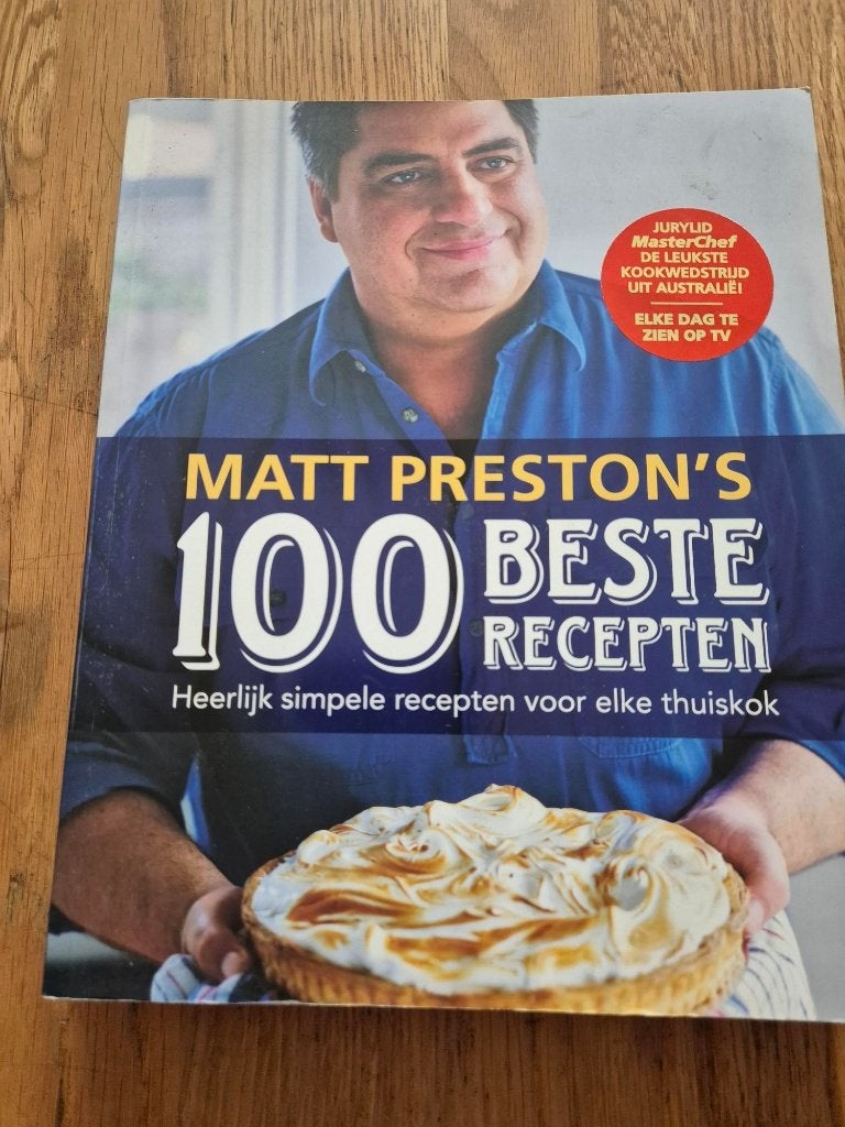 Matt Preston's 100 beste recepten, Boeken, Kookboeken, Ophalen, Zo goed als nieuw, Voorgerechten en Soepen, Matt Preston