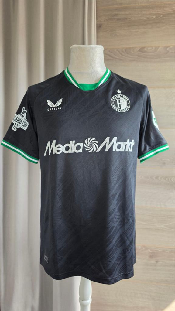 Uniek Feyenoord wedstrijdshirt Eusebio Cup Igor Paixao., Ophalen of Verzenden, Feyenoord, Shirt