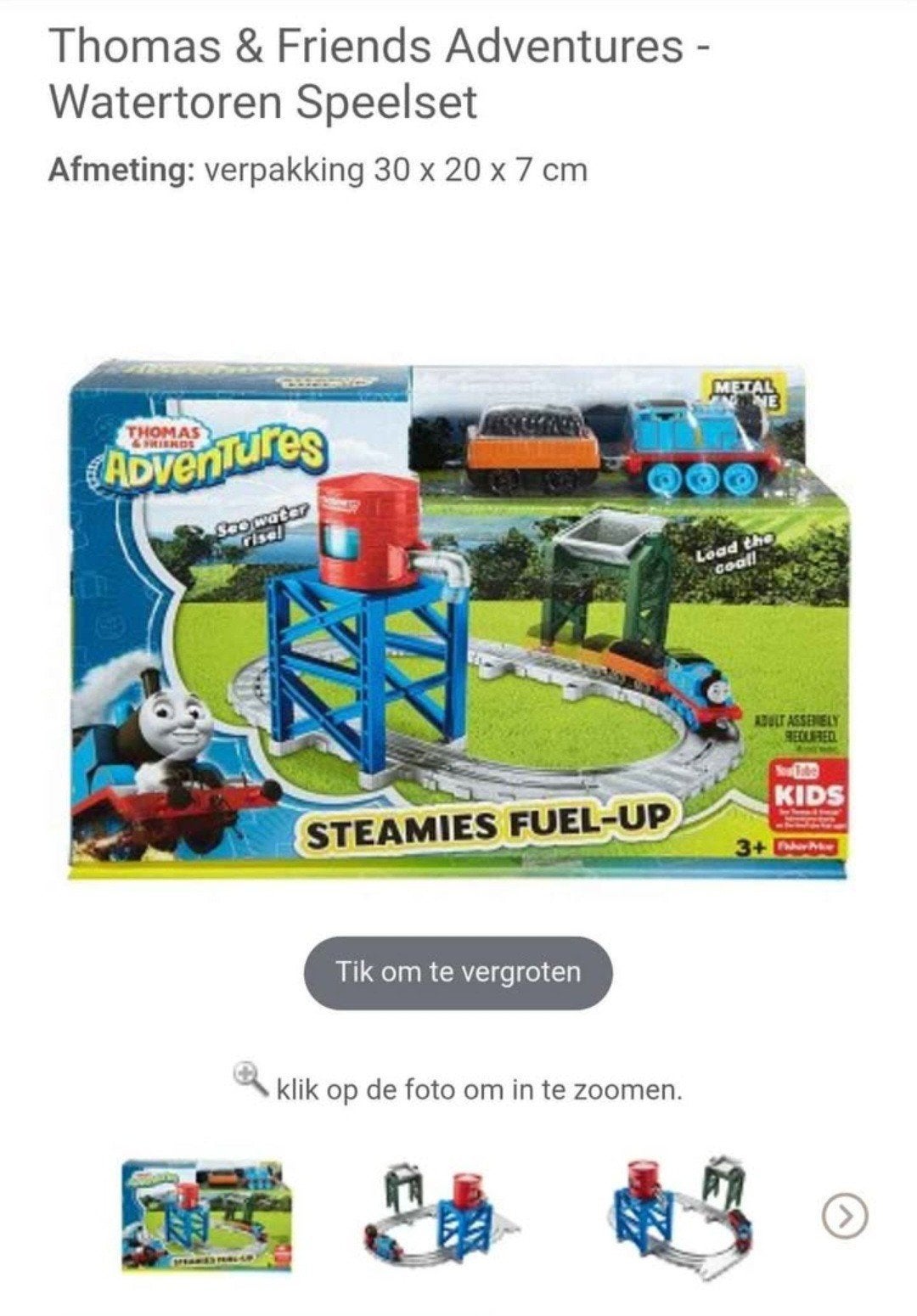 Thomas & Friends Adventures - Watertoren Speelset, Ophalen, Gebruikt