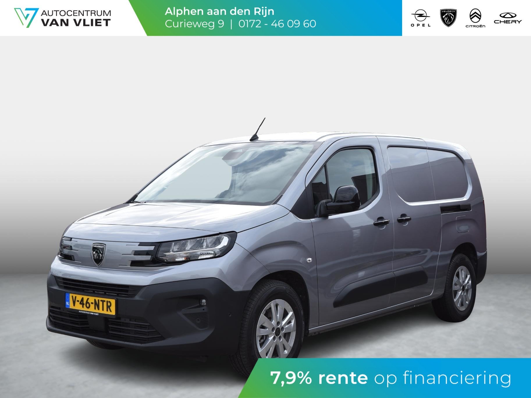 Peugeot e-Partner 136 L2 50 kWh | HOUTEN BETIMMERING | 2X SC, Gebruikt, 750 kg, 360° camera, Origineel Nederlands