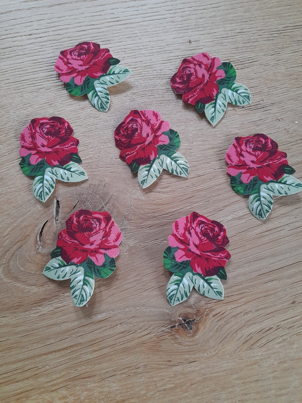 set grote rode rozen, Ophalen of Verzenden, Nieuw, Overige thema's, Knipvel