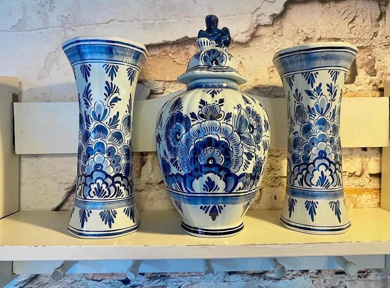 Delftsblauw kaststel, Ophalen