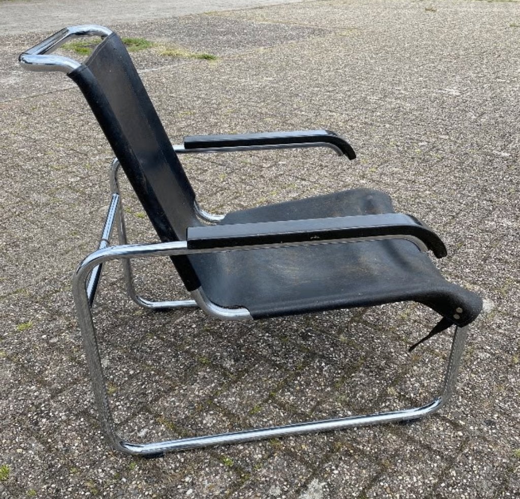 BREUER S35 van Thonet, Ophalen, Gebruikt, Leer, Bauhaus