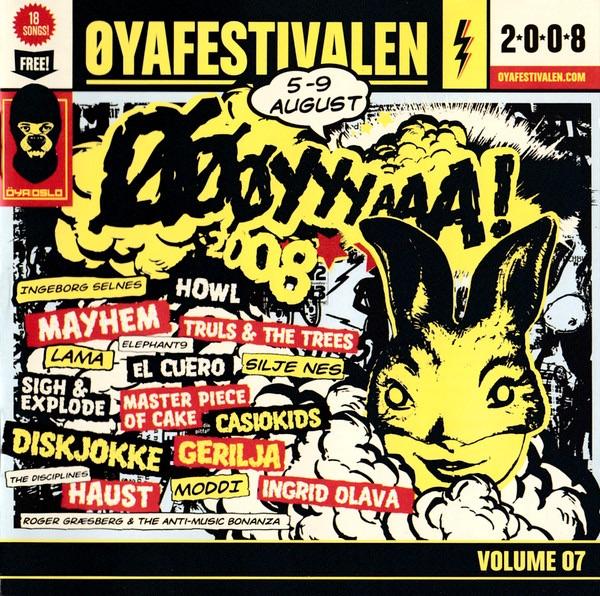 Øyafestivalen 2008 Volume 7 CD / Casiokids - Mayhem, Cd's en Dvd's, Cd's | Rock, Zo goed als nieuw, Alternative, Verzenden