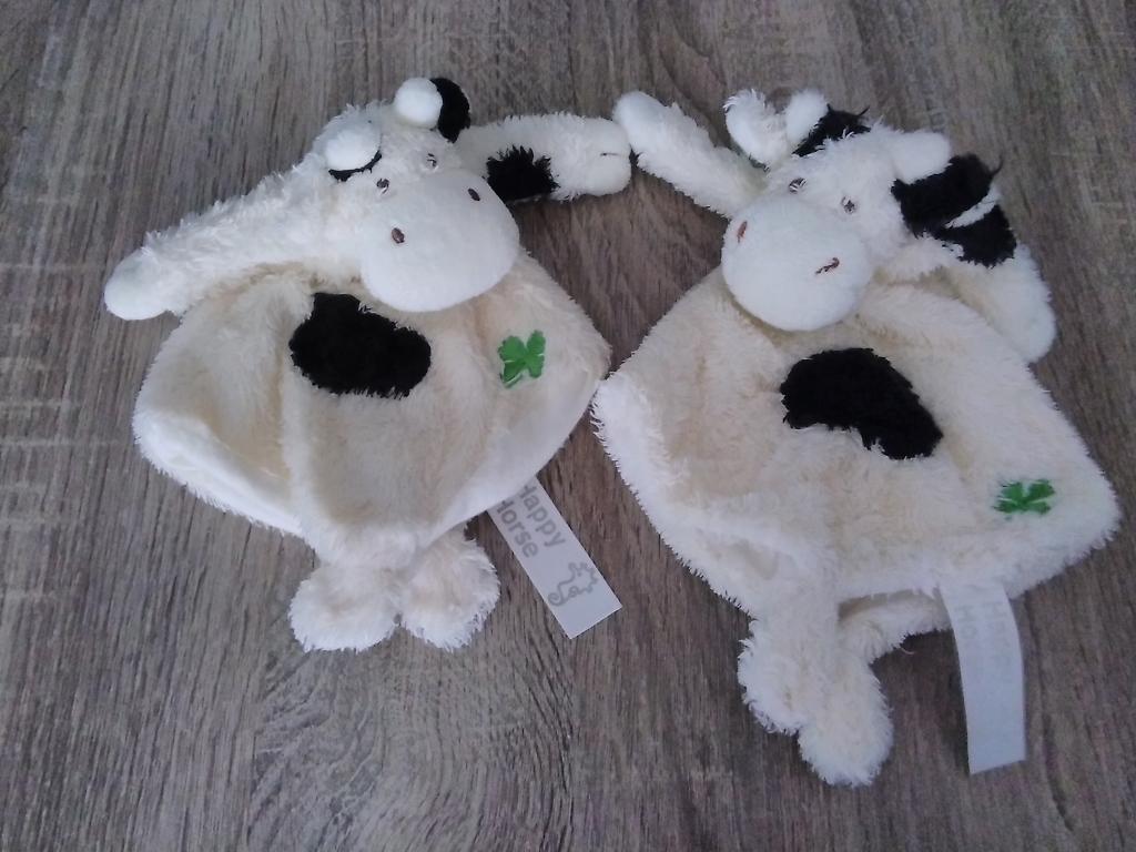 Happy Horse knuffeldoekje koe, Happy Horse, Ophalen of Verzenden, Koe, Met label