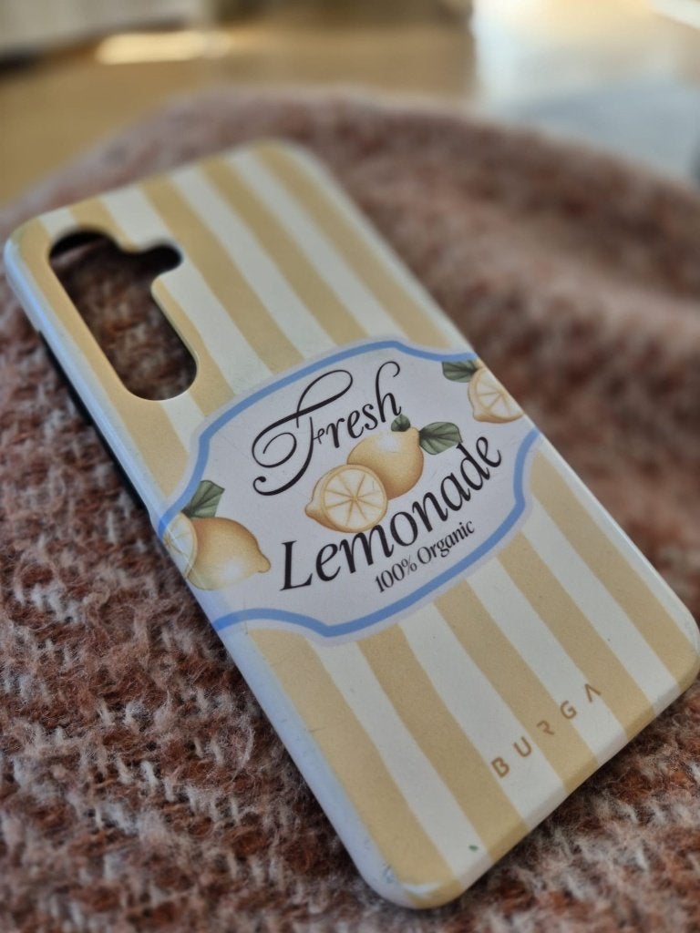 Burga Samsung Galaxy S24 telefoonhoesje, "Frizzante", Ophalen of Verzenden, Gebruikt, Overige modellen, Frontje of Cover