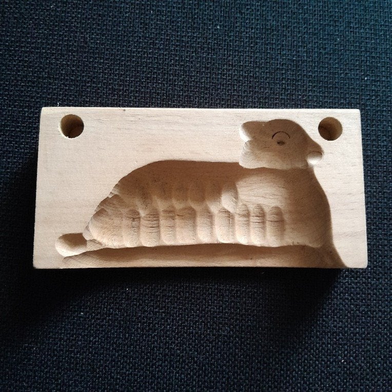 Boterschaapje. Van hout, Hout, Ophalen of Verzenden, Overige merken, Overige typen
