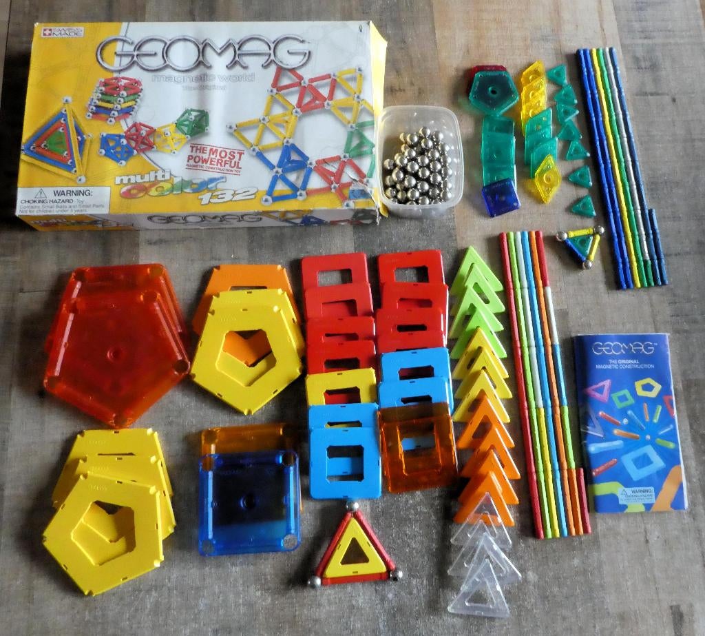 Heel veel Geomag 285 stuks., Ophalen of Verzenden, Zo goed als nieuw, Overige merken