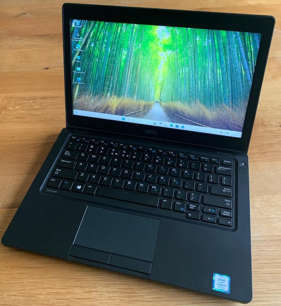 Dell Latitude 5280 i3-7100u/8GB/128GB M.2 SSD/12.5"/Nwe accu, 2 tot 3 Ghz, Qwerty, 8 GB, Refurbished