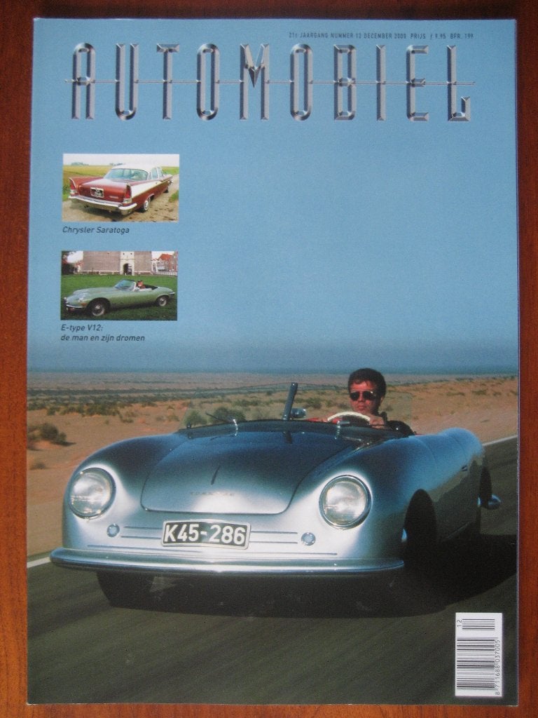 Automobiel 12 2000 Saratoga ('57), Jaguar E-type V12, 356, Ophalen of Verzenden, Nieuw, Porsche