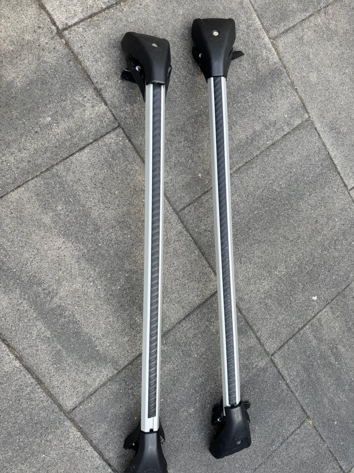 originele Volvo dakdragers V60 2010 t/m 2018, Auto diversen, Ophalen, Gebruikt