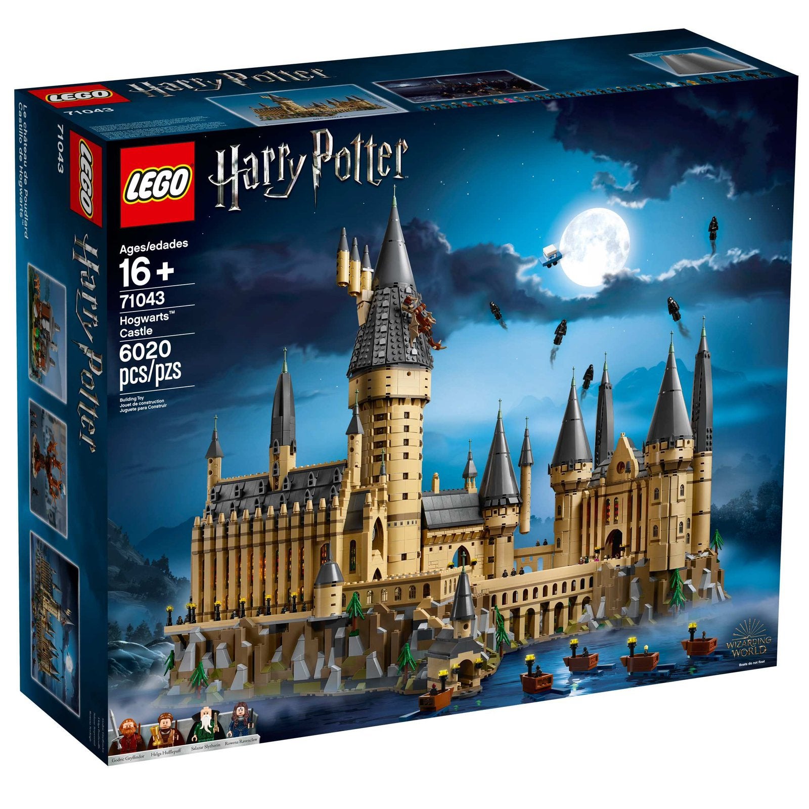 NIEUW IN DOOS LEGO 71043 Harry Potter Hogwarts Castle, Ophalen, Lego, Inclusief doos, Complete set