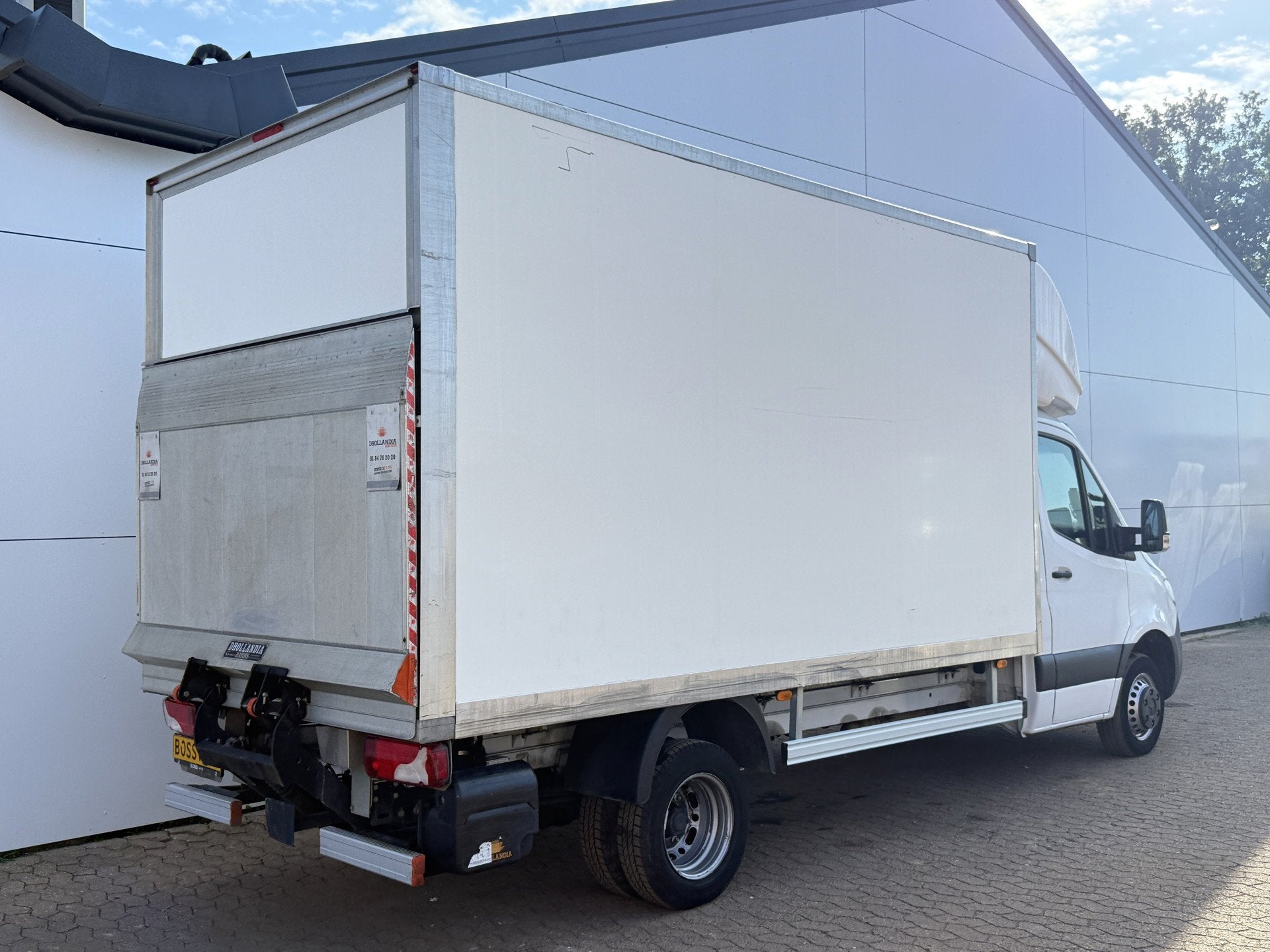 Mercedes-Benz Sprinter 515 1.9 CDI 150PK Laadklep Bakwagen D, Auto's, Automaat, Gebruikt, Zwart, 4 cilinders