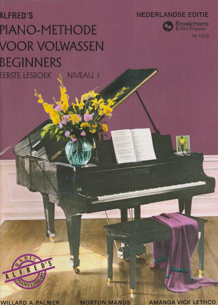 ALFRED'S PIANO-METHODE VOOR VOLWASSEN BEGINNERS NIVEAU 1, Ophalen of Verzenden, Gebruikt, Artiest of Componist, Piano