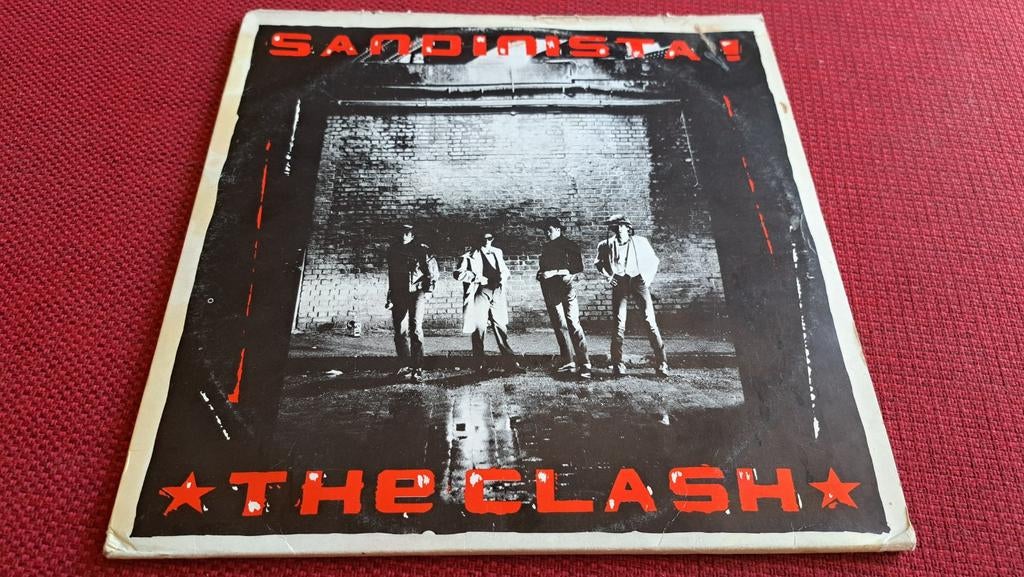 The Clash Sandinista! 3lp set uit 1980 vinyl, Ophalen of Verzenden, Gebruikt, 12 inch