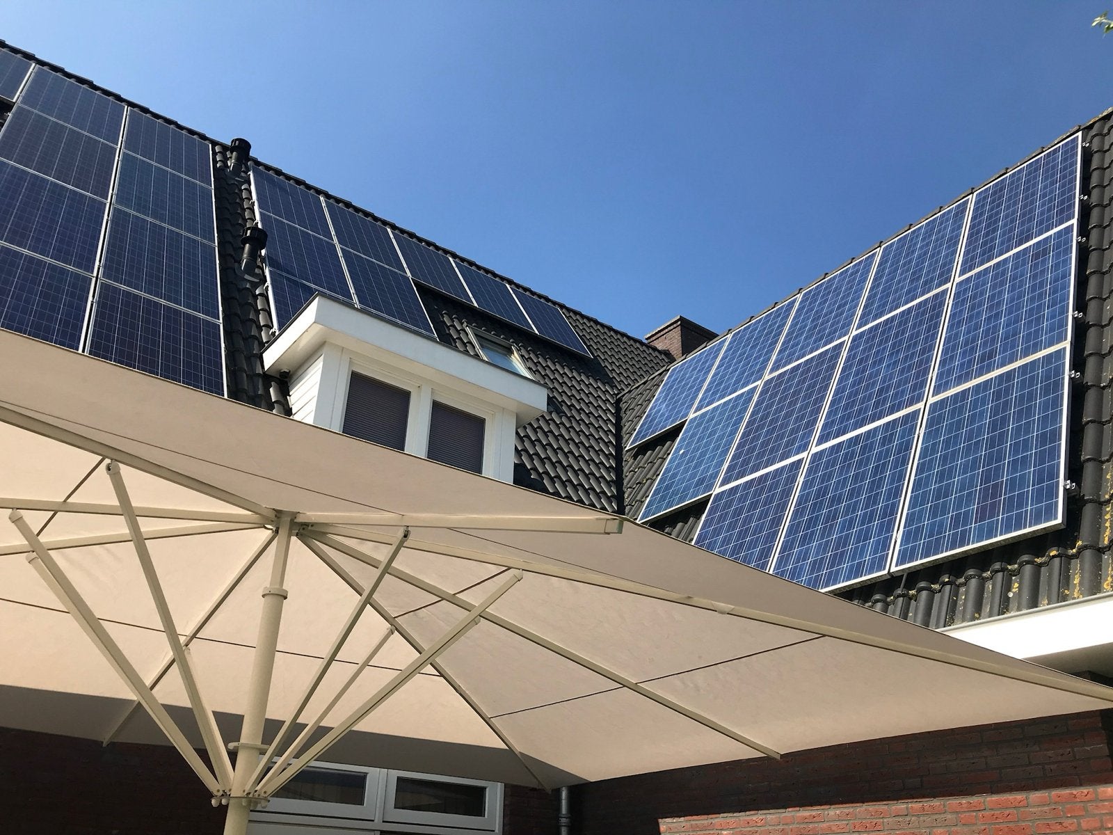 Horeca parasols - Diverse maten en types beschikbaar, Ophalen of Verzenden, Stokparasol, Meer dan 4 meter, Verstelbaar