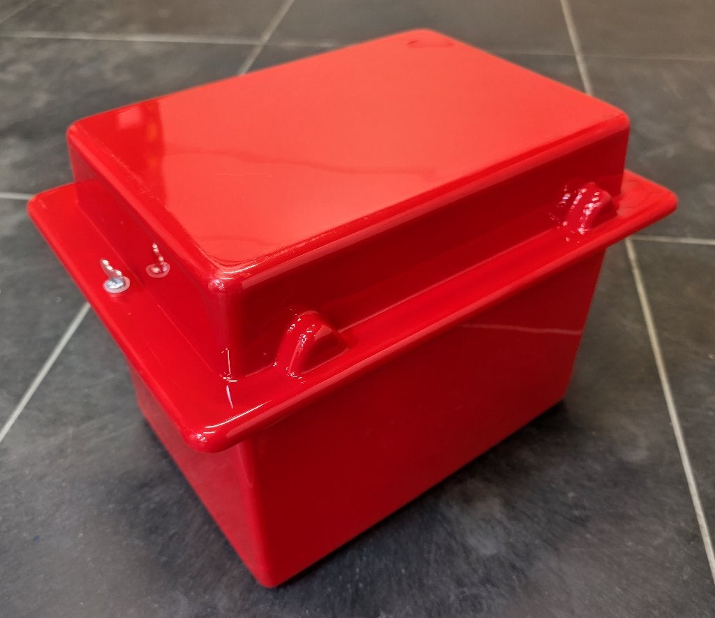 Kunststof accubak / batterijbox(zgan), Verzenden, Zo goed als nieuw