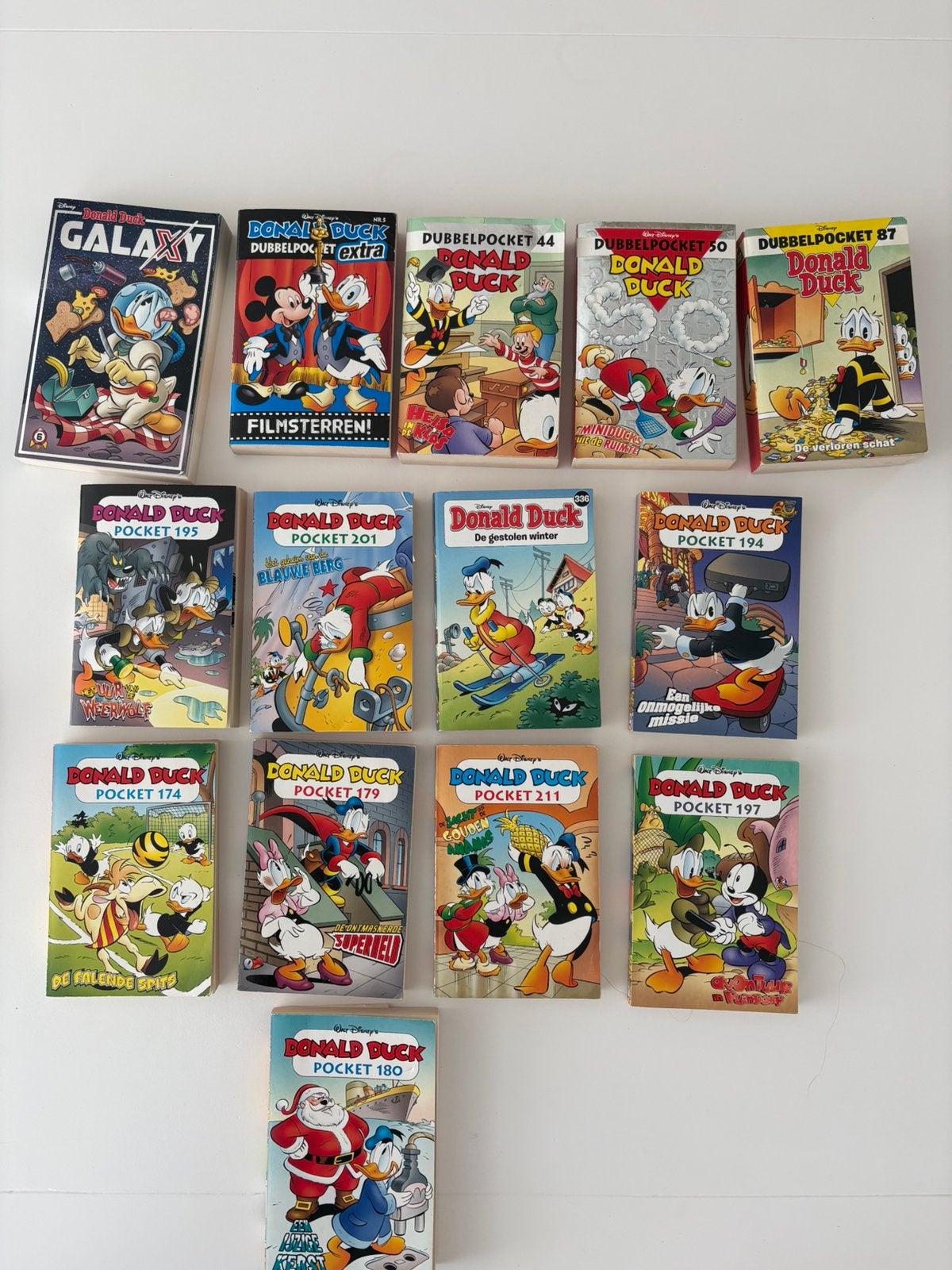 Donald duck pocket en dubbel pocket, Ophalen of Verzenden, Zo goed als nieuw, Speelkaart(en)