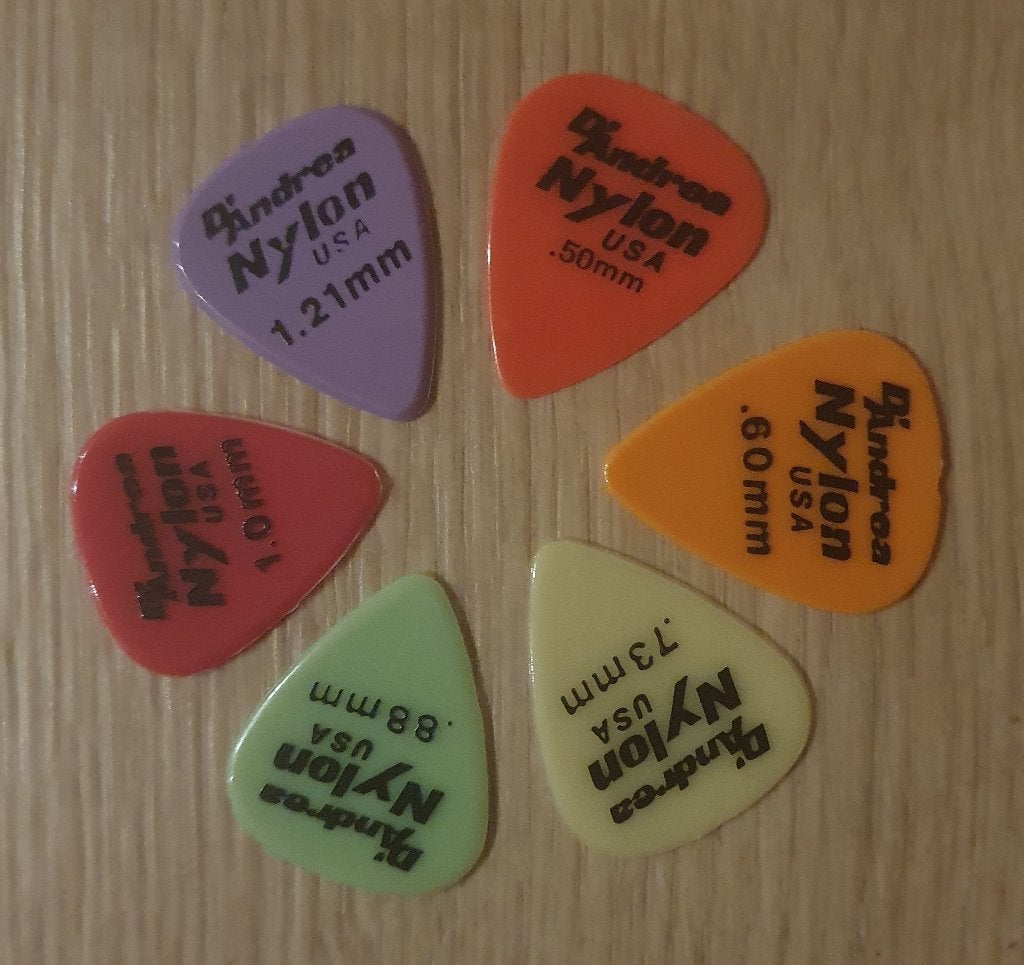 PLECTRUM Nylon merk D'Andrea, Ophalen of Verzenden, Nieuw, Elektrische gitaar