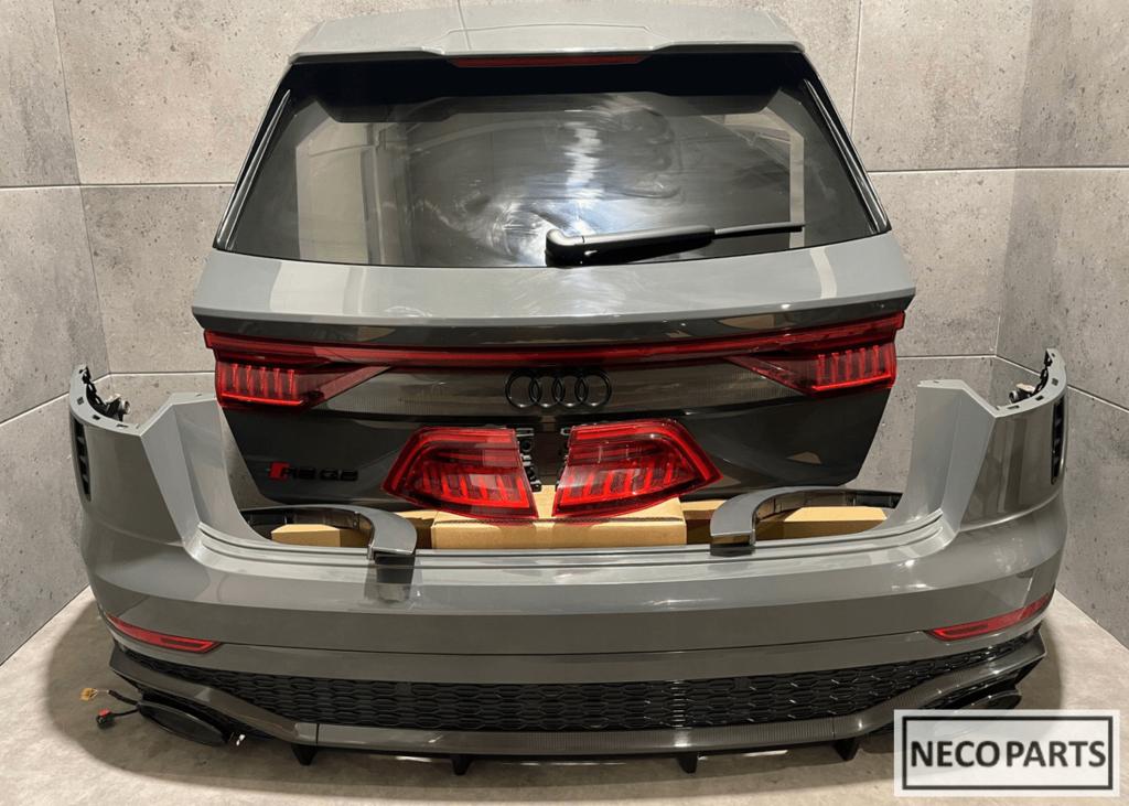 AUDI RSQ8 CARBON MATRIX ACHTERKLEP LY7C COMPLEET ORIGINEEL, Auto-onderdelen, Carrosserie en Plaatwerk, Gebruikt, -, Achter, -