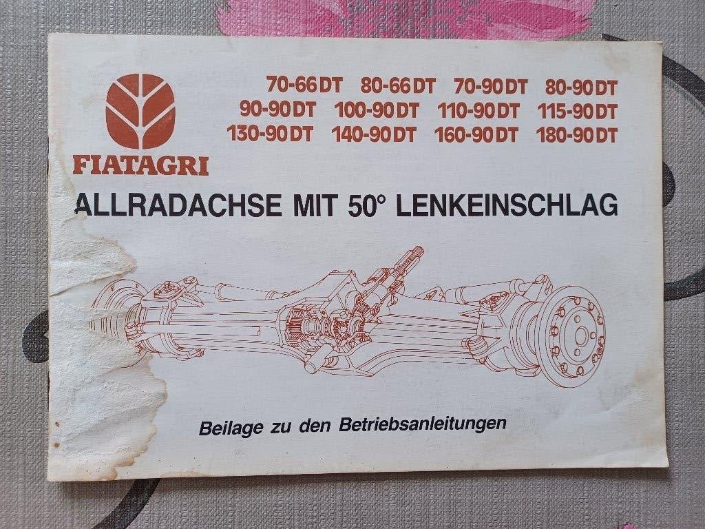 Fiat Allradachse mit 50 lenkeinschlag 70-66, 80-66, 70-90, Ophalen of Verzenden, Gelezen, Tractor en Landbouw