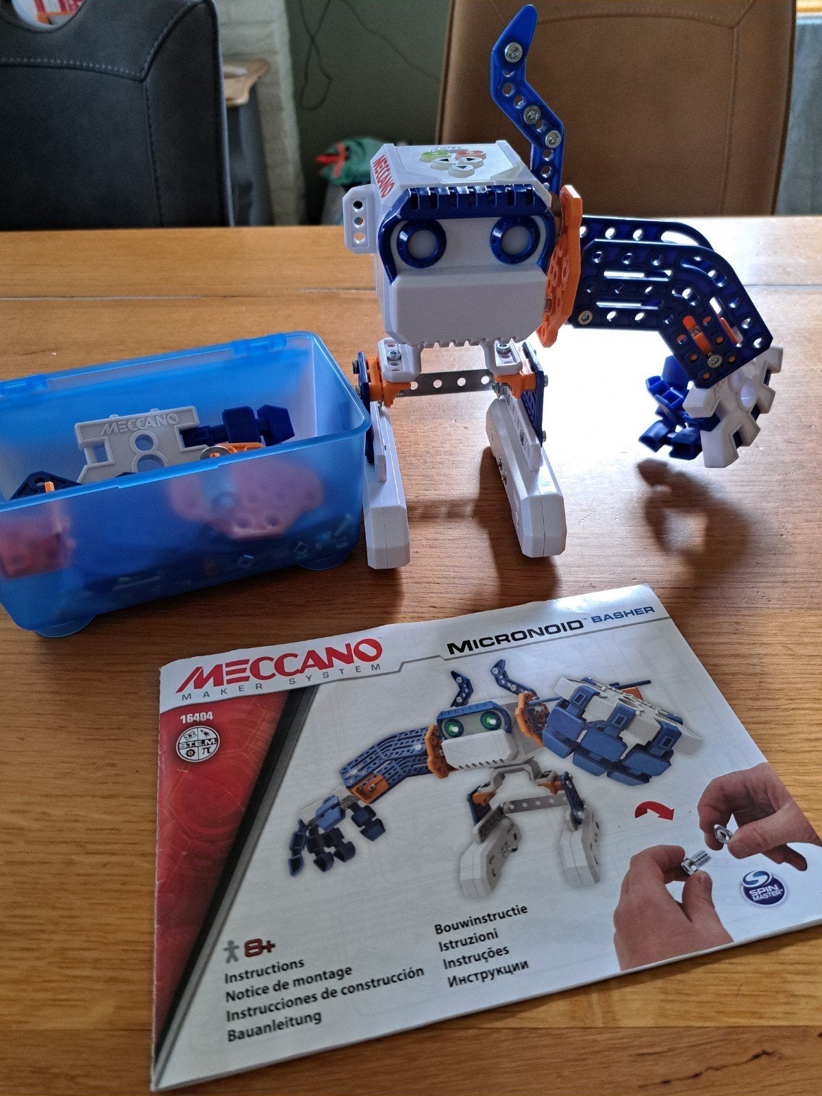 Meccano Micronoid Basher Programmeerbare Robot Kit, Kinderen en Baby's, Speelgoed | Bouwstenen, Ophalen of Verzenden
