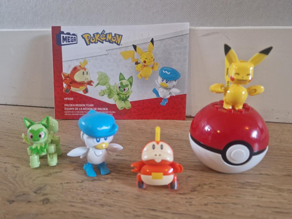 Pokemon Mega Paldea Region Team HpX92 - 100% compleet, Ophalen of Verzenden, Zo goed als nieuw, Overige merken