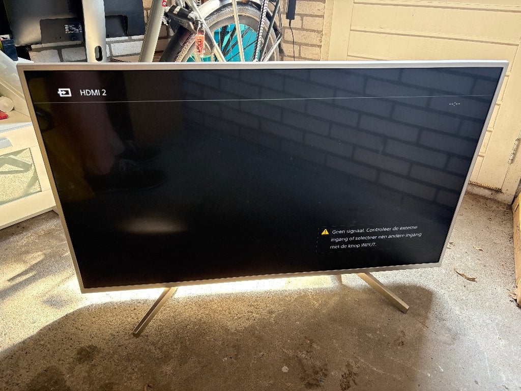 Sony 43 Inch TV (KD-43XF7077), Ophalen, 50 Hz, Gebruikt, LED