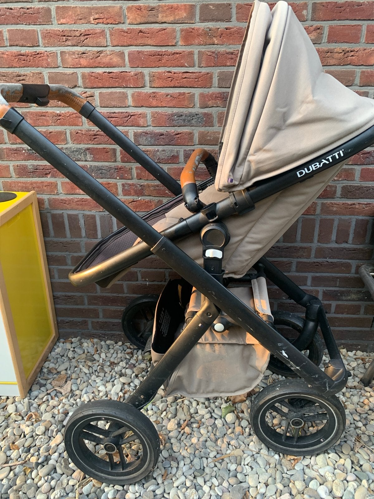 Dubatti kinderwagen met reiswieg - Gebruikt, Gebruikt, Met reiswieg, Ophalen, Kinderwagen