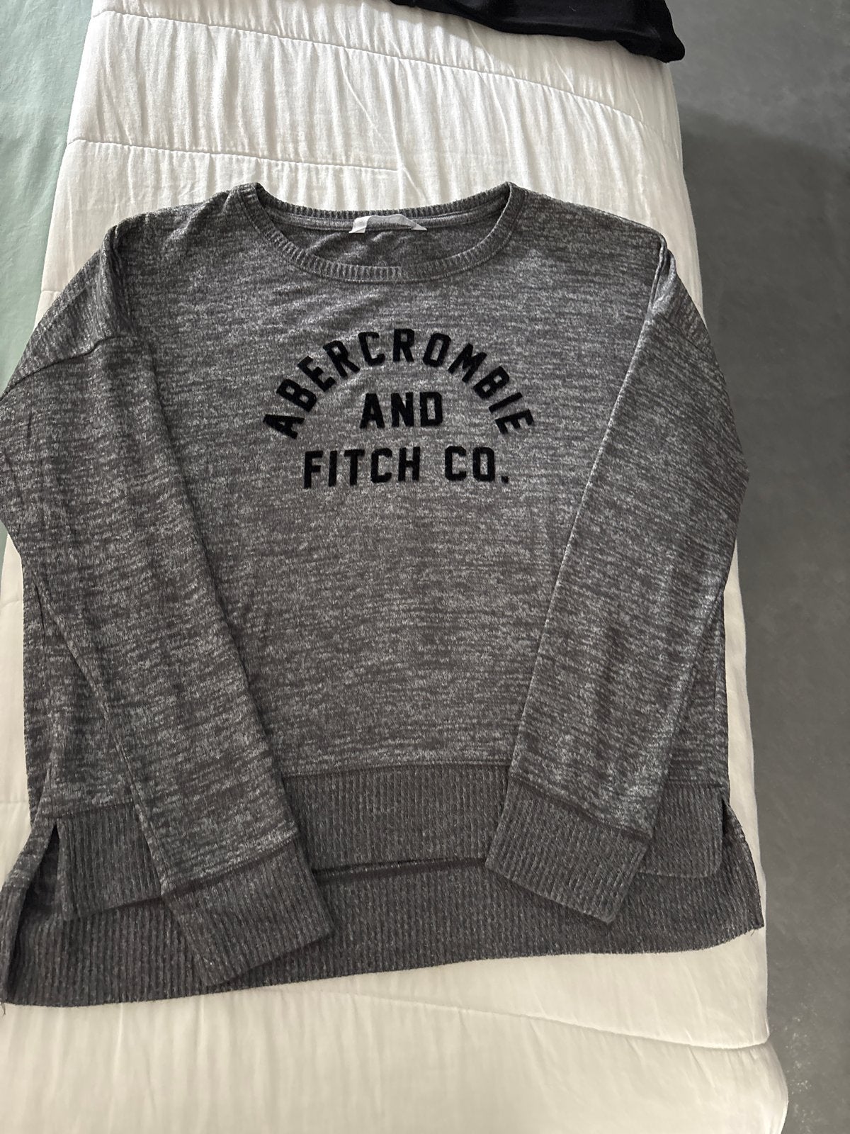 Abercrombie & Fitch trui maat M, Ophalen of Verzenden, Zo goed als nieuw, Maat 38/40 (M), Grijs