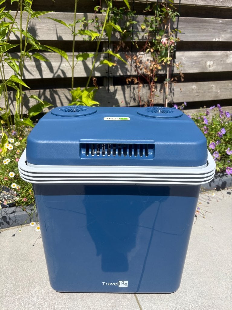 Koelbox Travelite 19 ltr, Caravans en Kamperen, Koelboxen, Ophalen, Zo goed als nieuw, Koelbox, Elektrisch