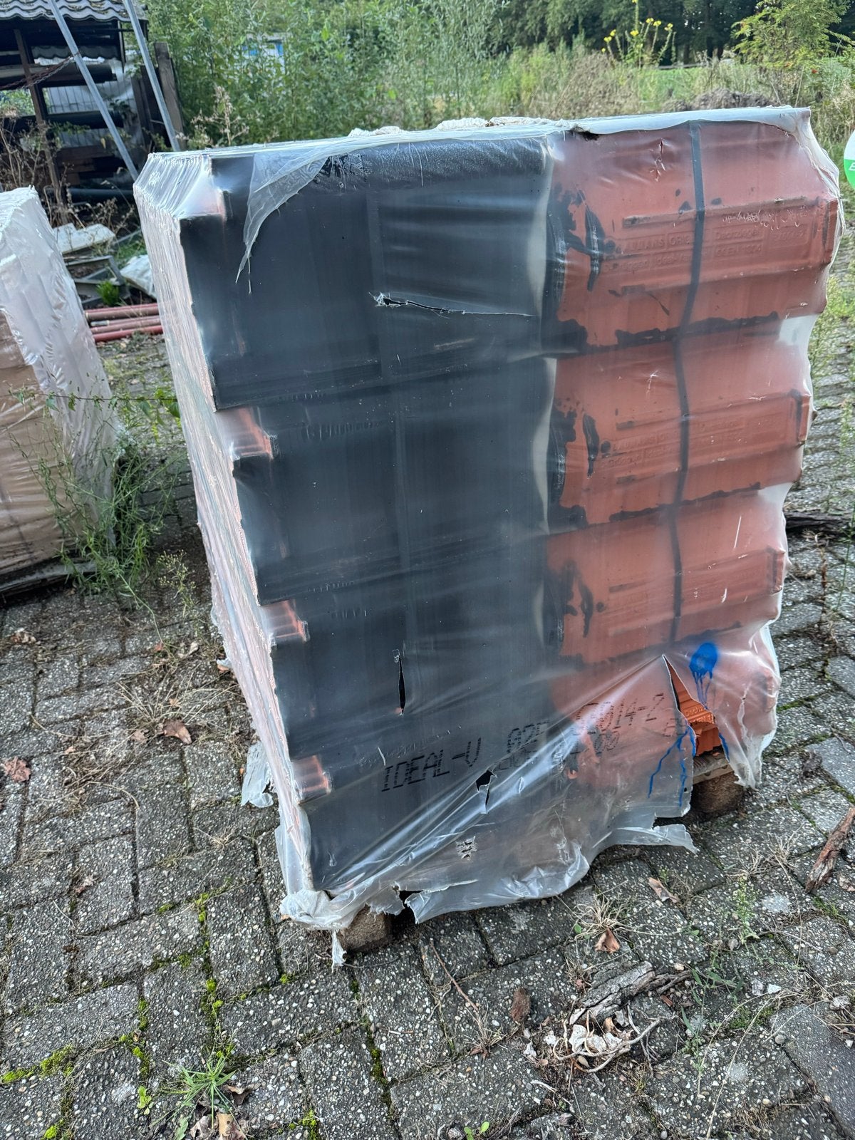 Nieuwe Laumans Original Dachziegel dakpannen (zwart), Ophalen, Steen of Klei, Nieuw, 15 m² of meer