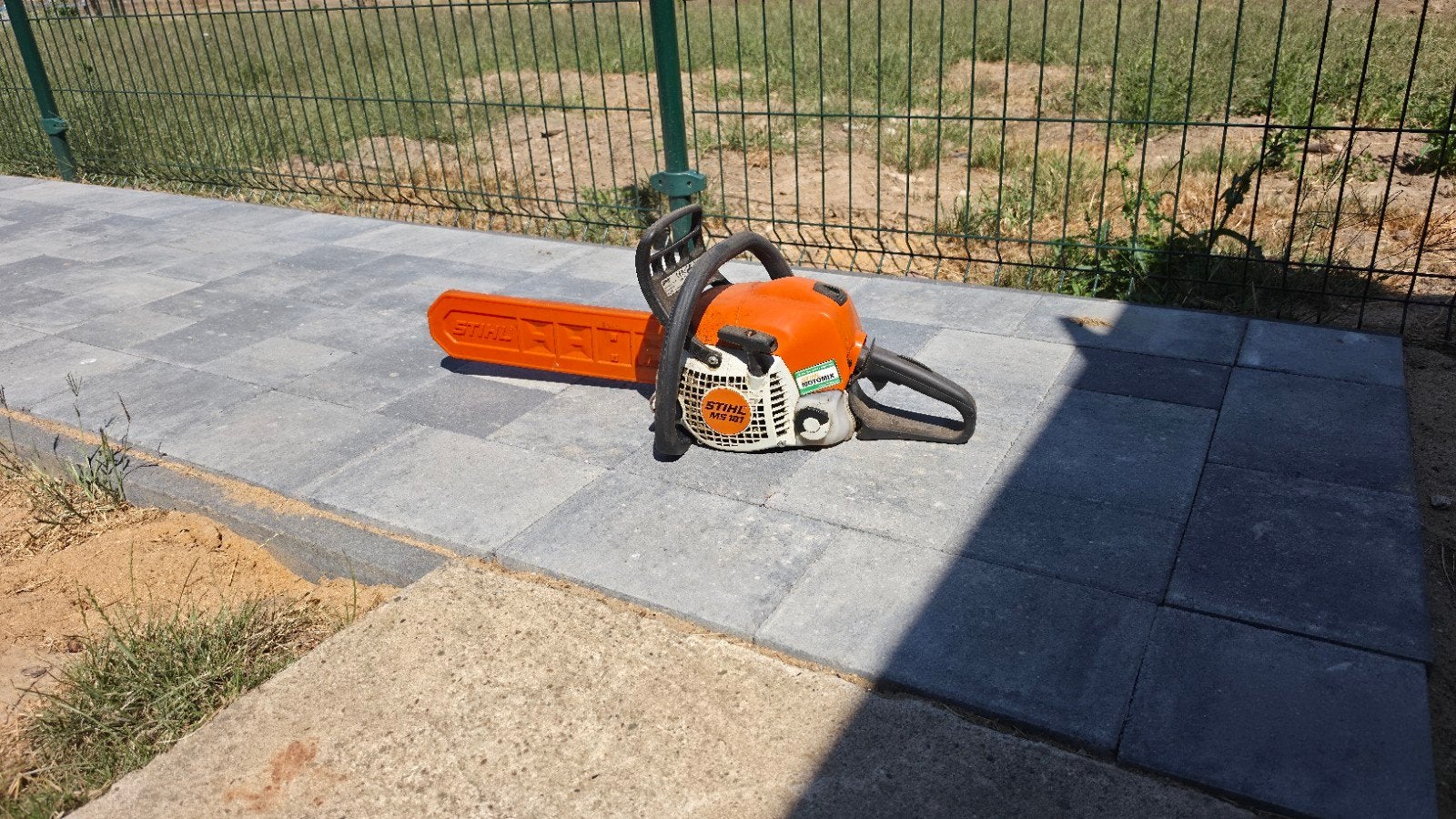 Stihl MS 181 C Motorzaag met extra ketting en brandstof, Tuin en Terras, Ophalen, Gebruikt, Overige soorten, Stihl