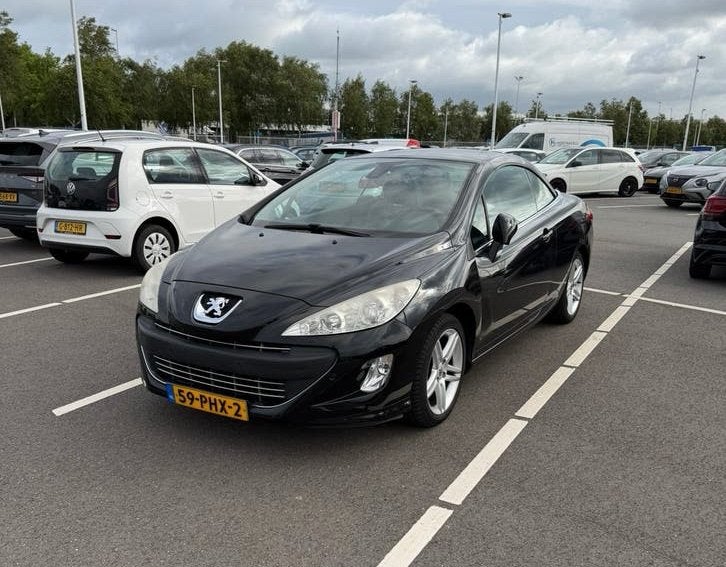 Peugeot 308 CC SPORT 2011, NAP, CABRIOLET, LTD EDITION., Auto's, Peugeot, Voorwielaandrijving, 1490 kg, Zwart, Cabriolet