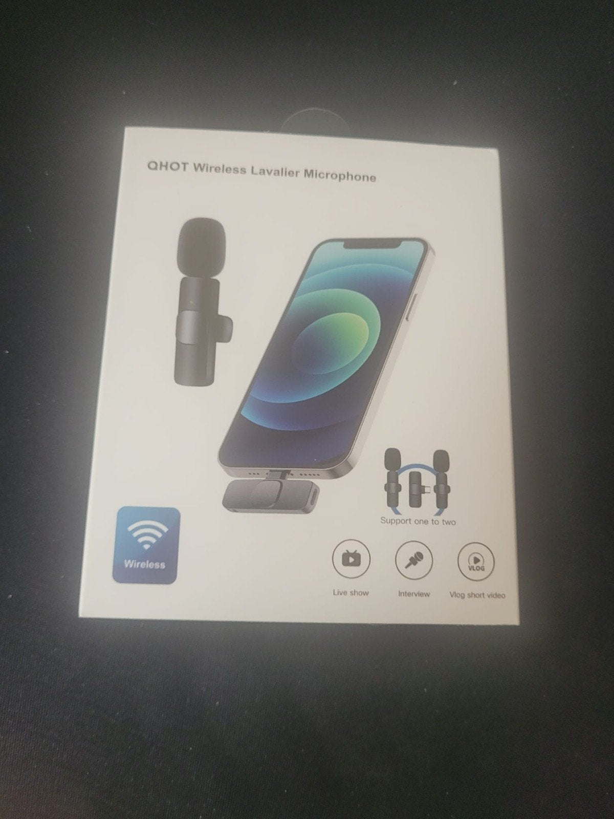 QHOT Wireless Lavalier Microphone, Ophalen, Nieuw, Overige typen