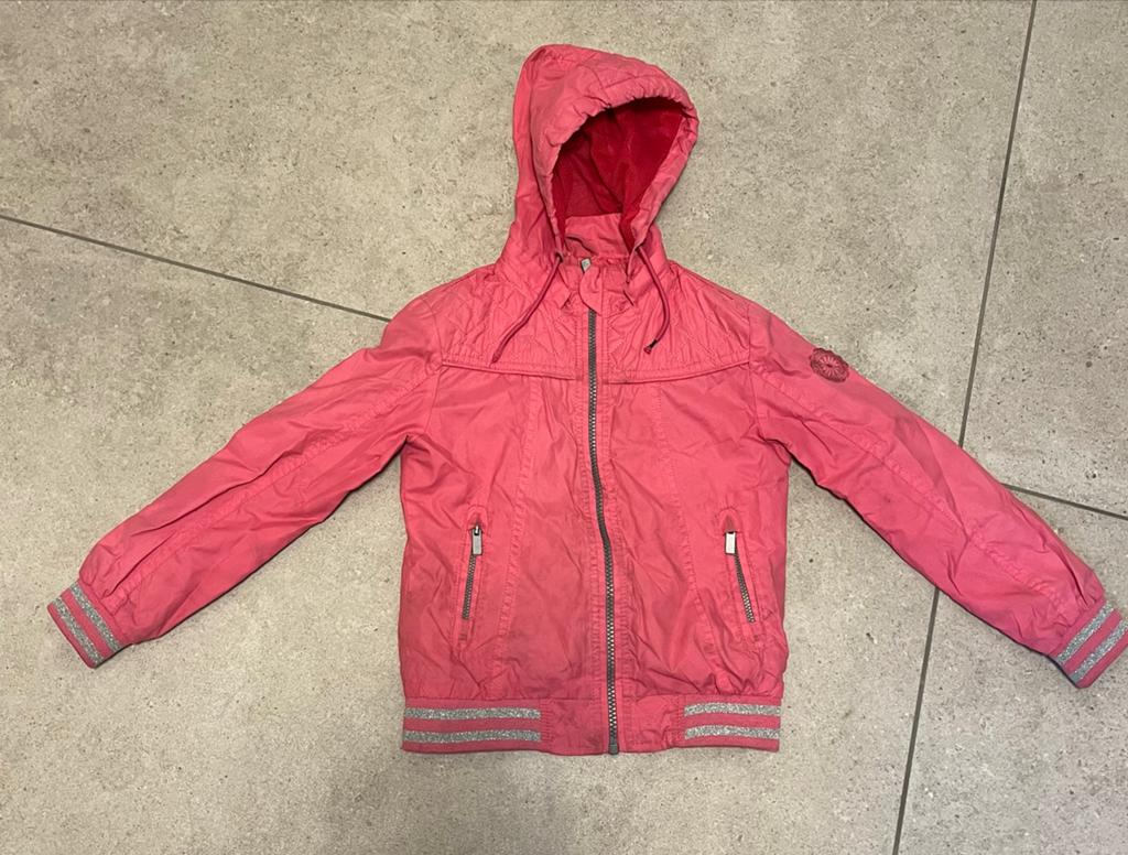 Roze zomerjas maat 116 voor meisjes, Kinderen en Baby's, Kinderkleding | Maat 116, Ophalen of Verzenden, Zo goed als nieuw, Meisje