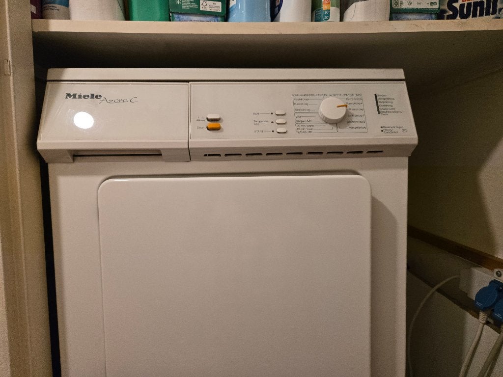 Was machine ( LG) en droger ( Miele) voor 30 euro, Witgoed en Apparatuur, Was-droogcombinaties, 8 tot 10 kg, Ophalen, Gebruikt